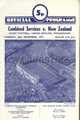 Combined Services v New Zealand 1972 rugby  Programmes